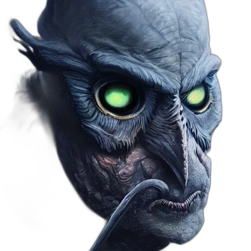 mask, face, creature, dragon transparent PNG cut-out