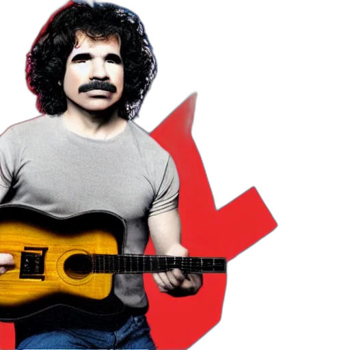 musician, john, oates, face transparent PNG cut-out