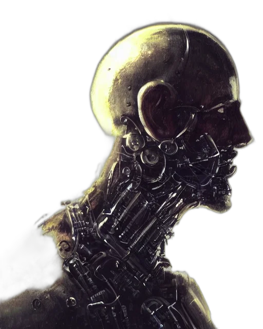 robot, mask, face, jewelry transparent PNG cut-out