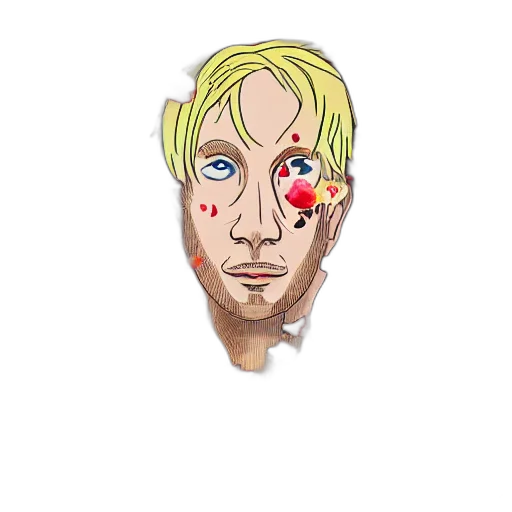 face, mask, jacket, creature transparent PNG cut-out