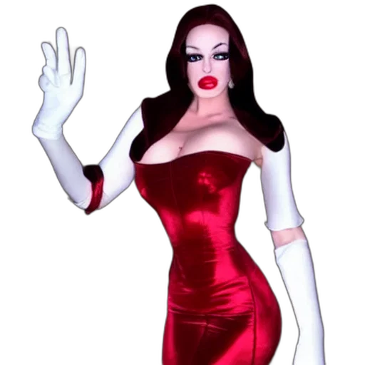 dress, 3d render, concept art, cartoon transparent PNG cut-out