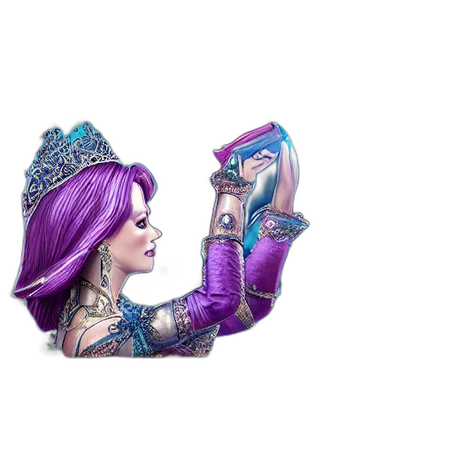 crown, jewelry, shoes, weapon transparent PNG cut-out