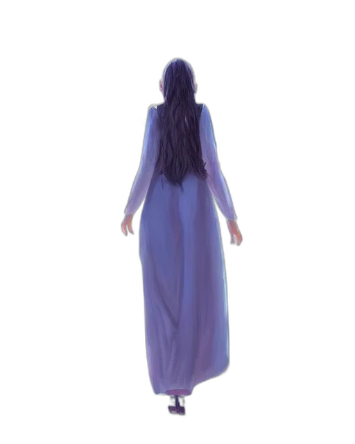 dress, concept art, 3d render, photorealistic transparent PNG cut-out