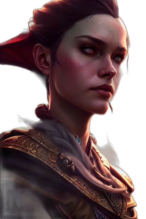 face, staff, crown, dragon transparent PNG cut-out
