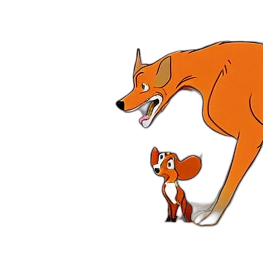 animal, creature, concept art, cartoon transparent PNG cut-out