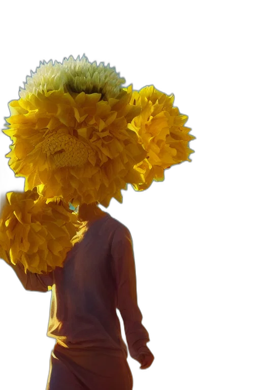 flower, mask, hat, crown transparent PNG cut-out