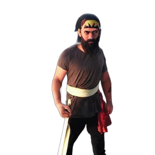 sword, staff, weapon, mask transparent PNG cut-out