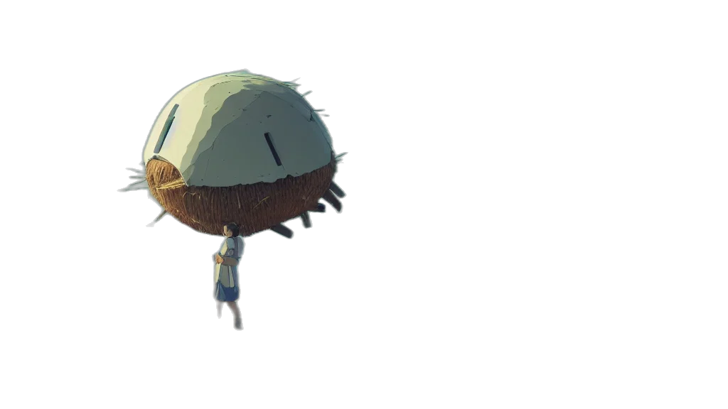 hat, umbrella, creature, weapon transparent PNG cut-out