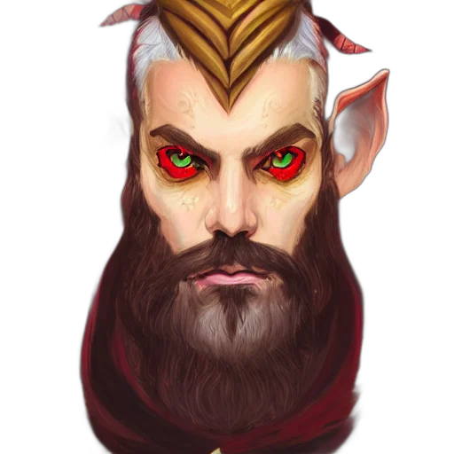 face, mask, staff, dragon transparent PNG cut-out