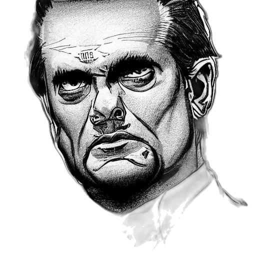 face, comic book art, pencil sketch, cartoon transparent PNG cut-out