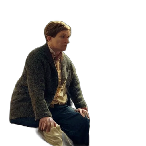 jacket, furniture, staff, face transparent PNG cut-out