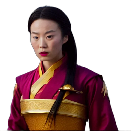 staff, face, jacket, dragon transparent PNG cut-out