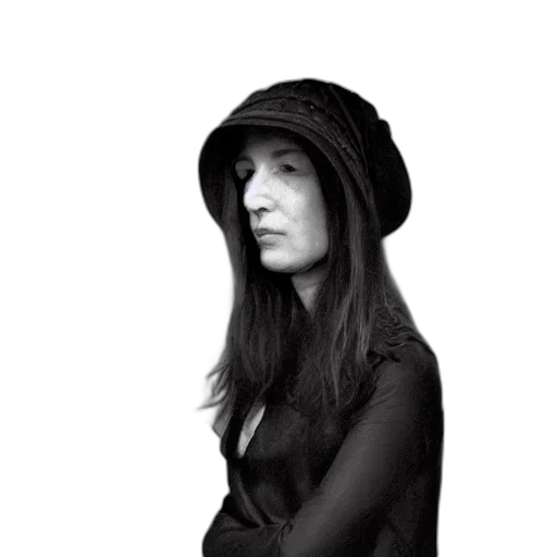 hat, jacket, staff, face transparent PNG cut-out