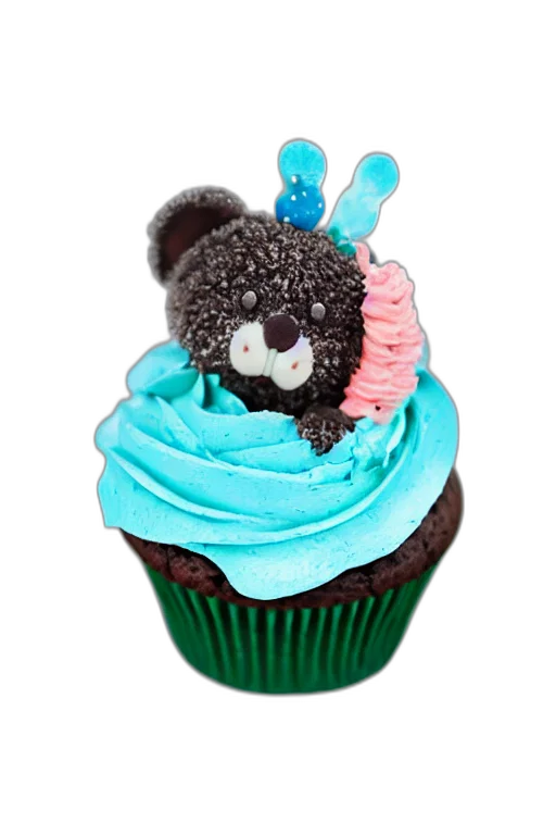 food, cupcake, koala, happy transparent PNG cut-out
