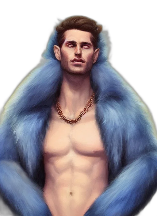 jacket, animal, fantasy art, photorealistic transparent PNG cut-out