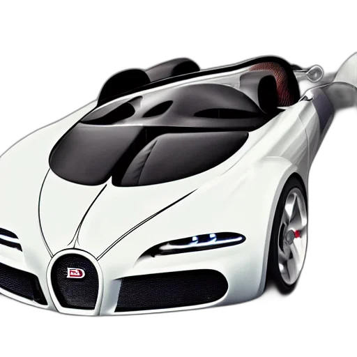 car, 3d render, photorealistic, concept art transparent PNG cut-out