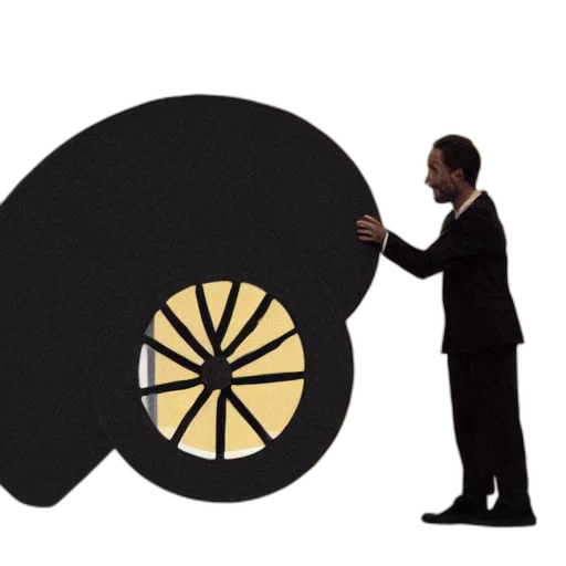 umbrella, car, concept art, sisyphus transparent PNG cut-out