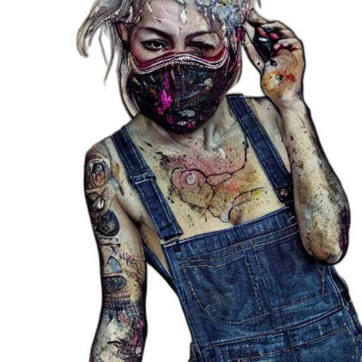 mask, face, creature, dress transparent PNG cut-out
