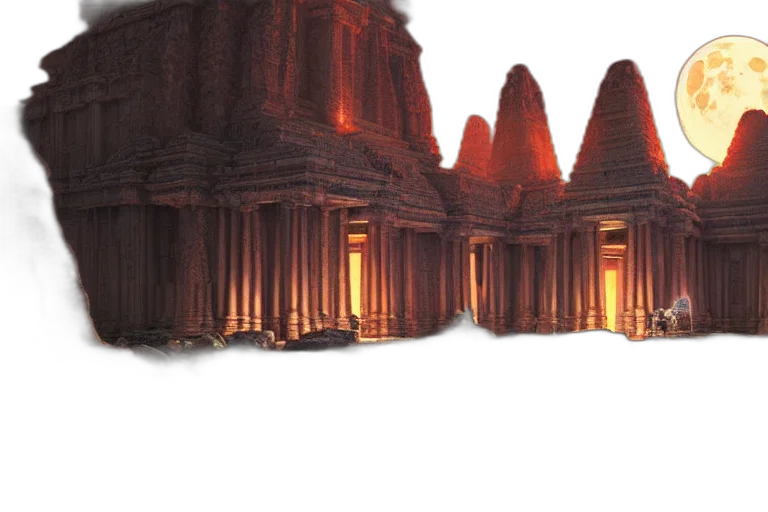 crown, building, 3d render, concept art transparent PNG cut-out