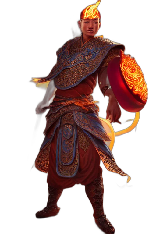 dragon, staff, mask, sword transparent PNG cut-out