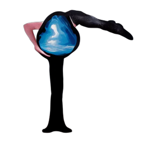 umbrella, staff, shoes, mask transparent PNG cut-out