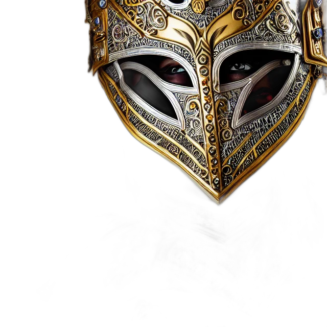 mask, jewelry, crown, face transparent PNG cut-out