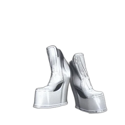 shoes, jewelry, crown, 3d render transparent PNG cut-out