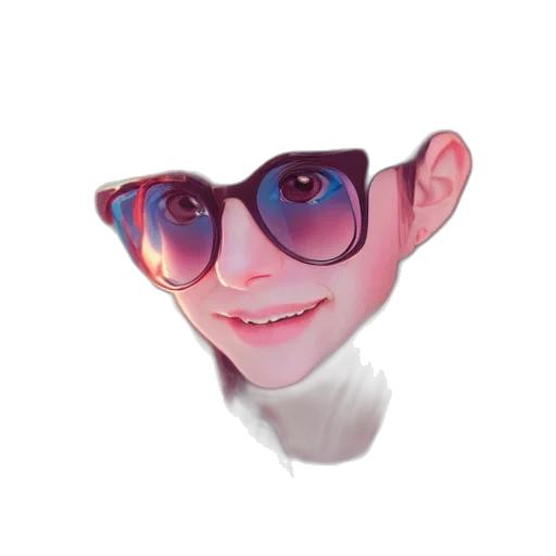 mask, face, creature, staff transparent PNG cut-out