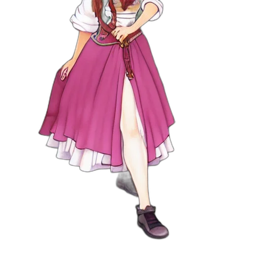 dress, staff, concept art, pixel art transparent PNG cut-out