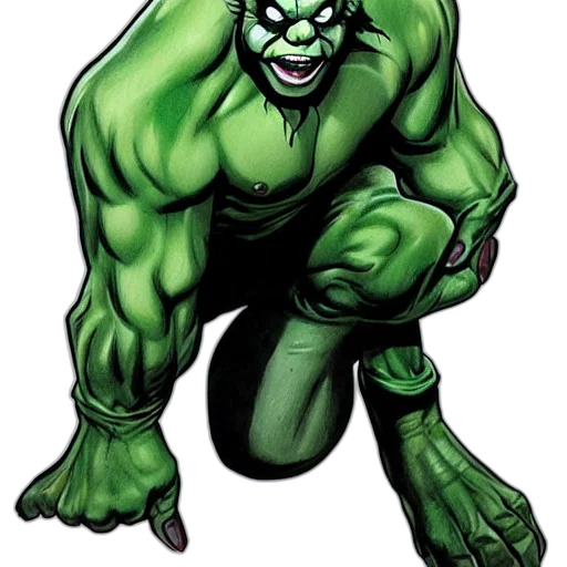 creature, staff, animal, comic book art transparent PNG cut-out