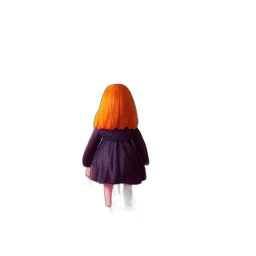 dress, hair, jacket, hat transparent PNG cut-out