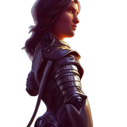 jacket, sword, concept art, fantasy art transparent PNG cut-out