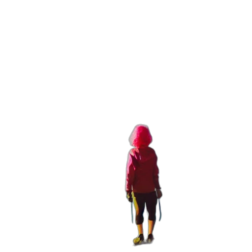 jacket, umbrella, creature, robot transparent PNG cut-out