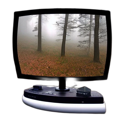 robot, 3d render, concept art, fog transparent PNG cut-out