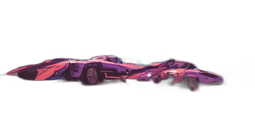 car, weapon, concept art, cyberpunk transparent PNG cut-out