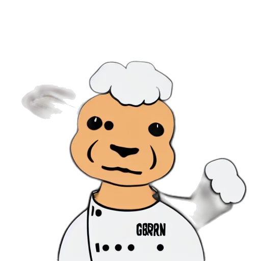 staff, food, robot, face transparent PNG cut-out