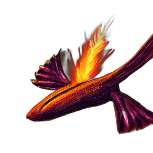 dragon, animal, staff, creature transparent PNG cut-out