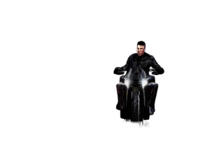 jacket, car, weapon, robot transparent PNG cut-out