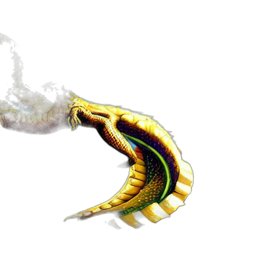 dragon, weapon, staff, animal transparent PNG cut-out