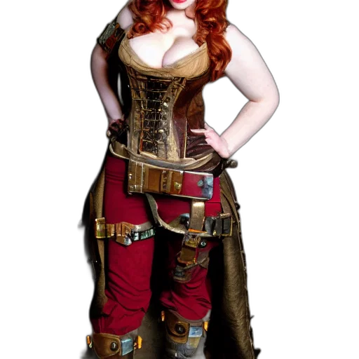 dress, fantasy art, concept art, comic book art transparent PNG cut-out
