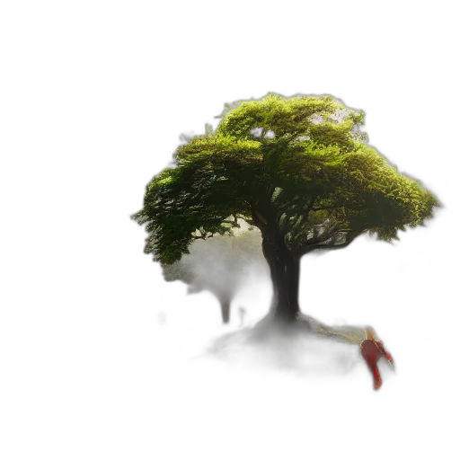 tree, creature, animal, hair transparent PNG cut-out