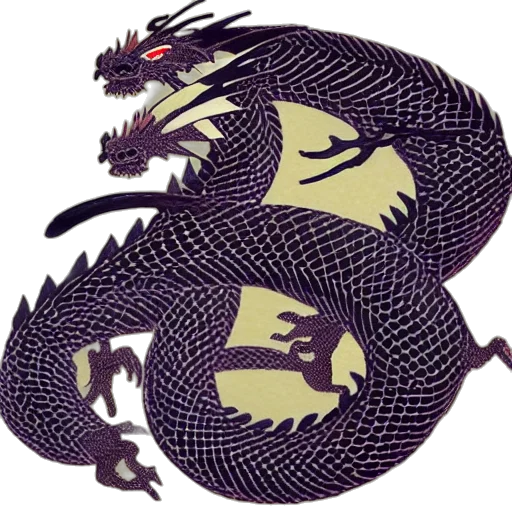 dragon, pixel art, fantasy art, concept art transparent PNG cut-out