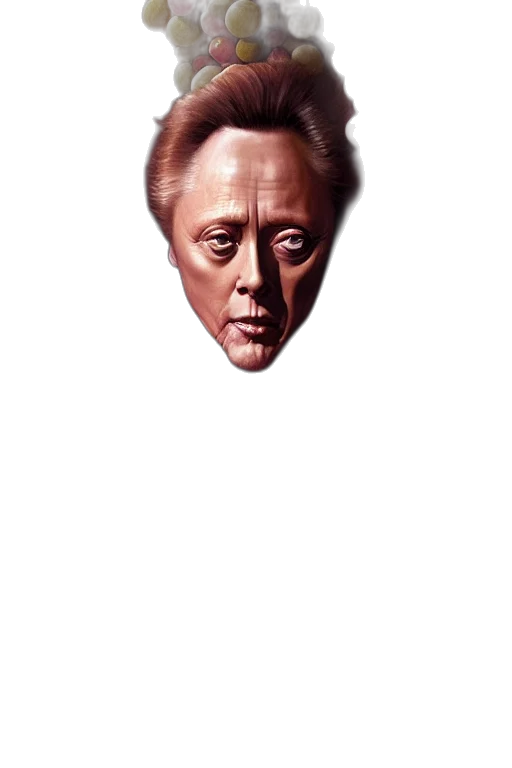 face, mask, creature, umbrella transparent PNG cut-out