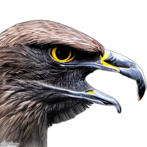 animal, photorealistic, oil painting, concept art transparent PNG cut-out