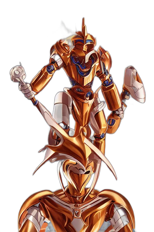 robot, weapon, staff, concept art transparent PNG cut-out