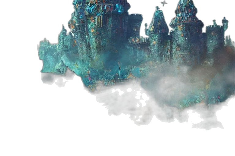 sword, dragon, crown, concept art transparent PNG cut-out