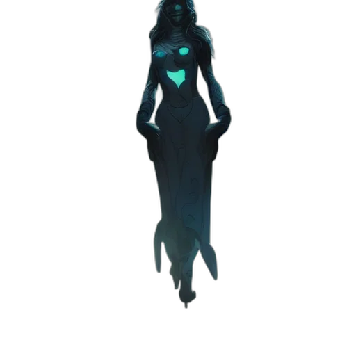 dress, staff, jewelry, creature transparent PNG cut-out