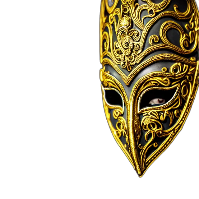 mask, face, jewelry, crown transparent PNG cut-out