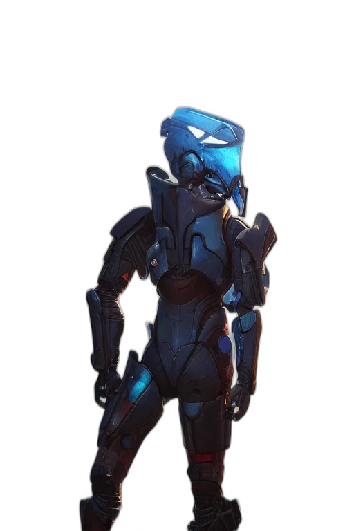 robot, weapon, mask, staff transparent PNG cut-out
