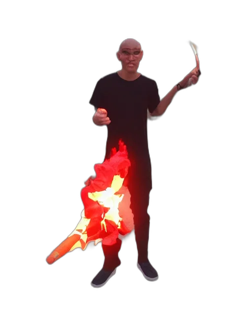 staff, weapon, sword, creature transparent PNG cut-out
